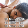 Deep Tissue Massage at The Oriental Flower Spa in  Woking & Camberley Surrey