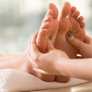 Foot Massage in Woking & Camberley Surrey provide by The Oriental Flower Spa.